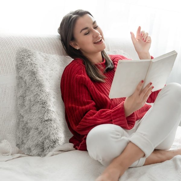 Headboard Pillow Large Wedge Reading Pillow Plush White - Image 5