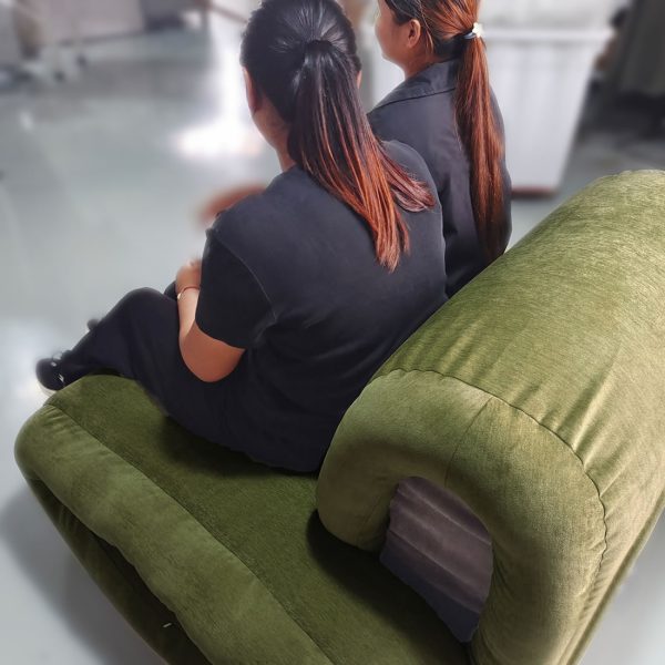 Convertible Floor Sofa with Removable Back Support - Image 20