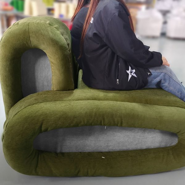 Convertible Floor Sofa with Removable Back Support - Image 21