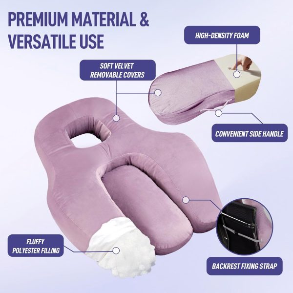 2N1 BBL Recovery Pillow & Back Support Set for Post-Surgery - Image 3