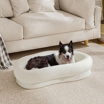 cloud shaped dog cat bed 05