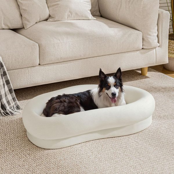 Cloud Shaped Dog & Cat Bed with Removable Cover, Easy Clean - Image 5