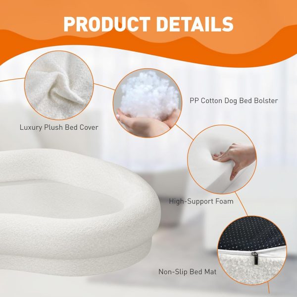 Cloud Shaped Dog & Cat Bed with Removable Cover, Easy Clean - Image 6