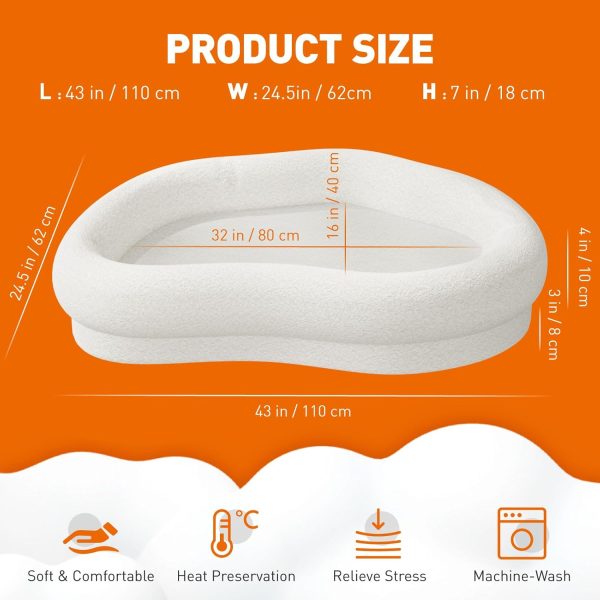 Cloud Shaped Dog & Cat Bed with Removable Cover, Easy Clean - Image 7