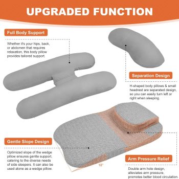 side sleeper pillow with arm hole 02