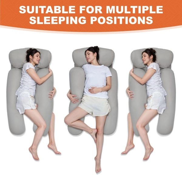 Side Sleeper Pillow With Arm Hole & Foam Wedge for Neck and Shoulder Pain - Image 5