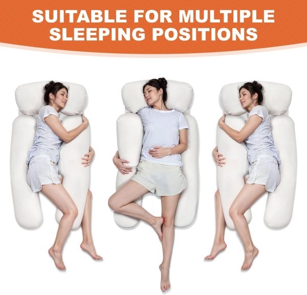 Side Sleeper Pillow With Arm Hole & Foam Wedge for Neck and Shoulder Pain - Image 14