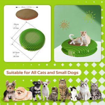 3d felt donut pet bed 06