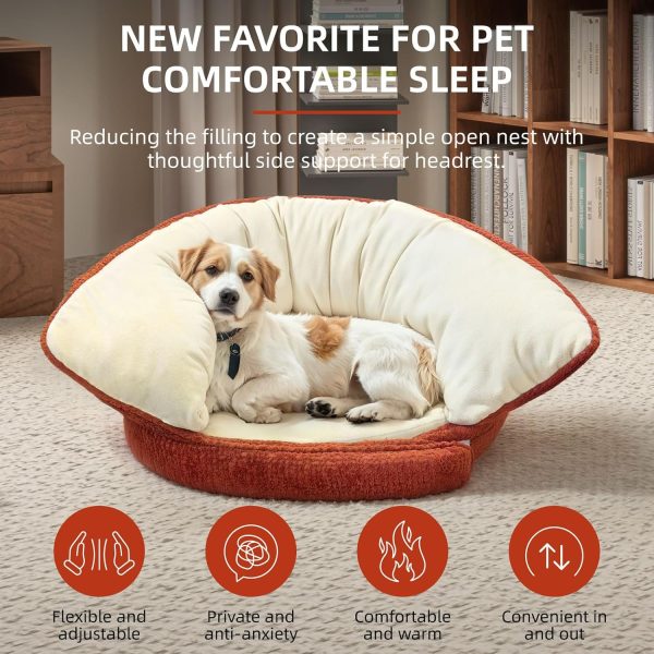 High-Side Washable Calming Beds for Dogs & Cats - Image 4