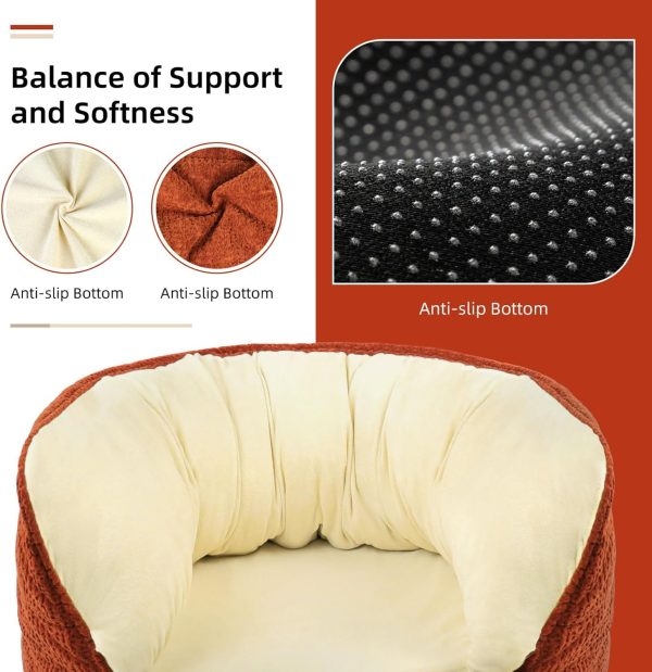 High-Side Washable Calming Beds for Dogs & Cats - Image 5