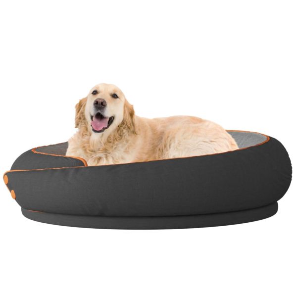Calming Dog Bed with Removable Cushion, Indoor Round Kennel - Image 2