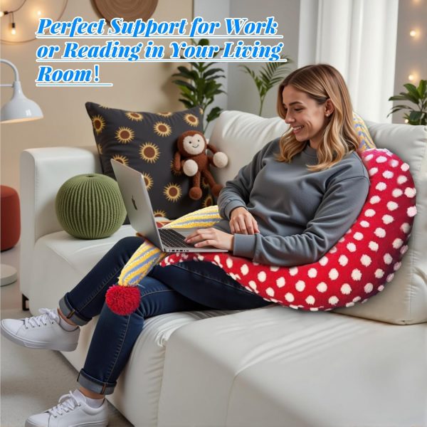 Comfortable Clown Pillow - Multi-Functional Sofa/Bed Support - Image 4