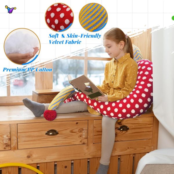 Comfortable Clown Pillow - Multi-Functional Sofa/Bed Support - Image 5