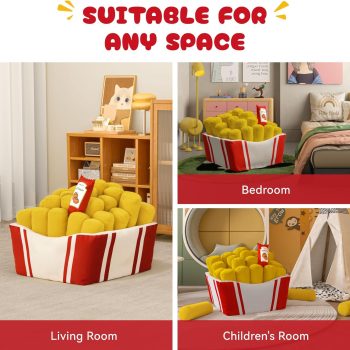 fries inspired bean bag couch chair 04