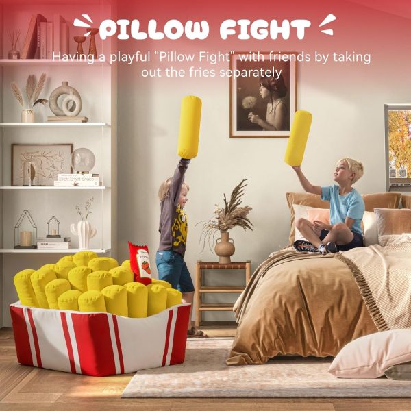 Fries Inspired Bean Bag Couch Chair, Comfort for Everyone - Image 5