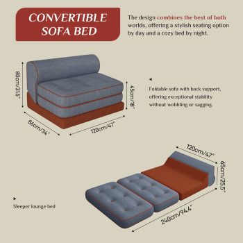 convertible futon sofa bed 13