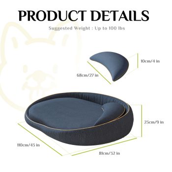 orthopedic bed for large dogs 06