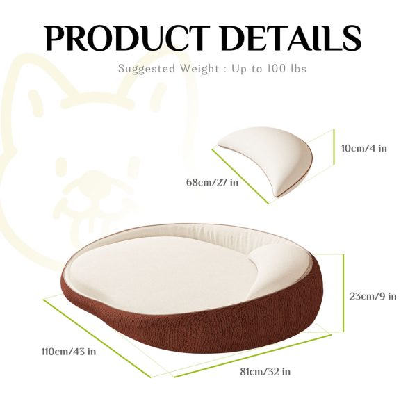 Premium Orthopedic Bed for Large Dogs - Non-Slip Foam - Image 12