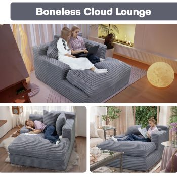 comfortable oversized sofa bed 07