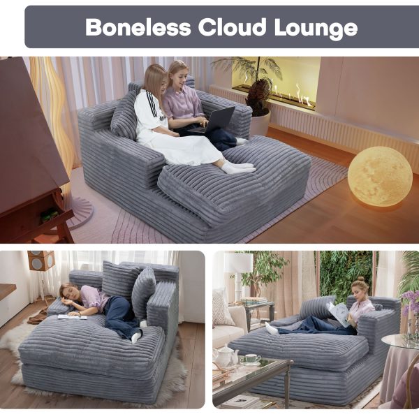 Comfortable Oversized Sofa Bed Sleeper Chaise Lounge Chair - Image 6