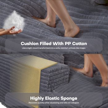 comfortable oversized sofa bed 08