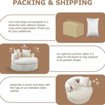 round chaise lounge chair 01