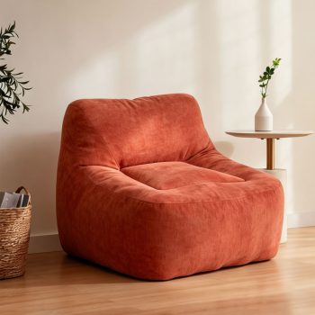 Deep Lounge Bean Bag Sofa, Ultra-Soft Plush Chair for Gaming Room & Bedroom - Image 2